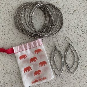 Stella and Dot Earrings and Bracelet